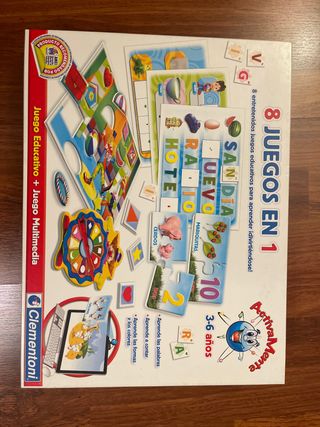 Juego Educativo Clementoni 8 en 1