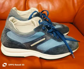 Cristiano Gualtieri Scarpe Uomo Blu/Grigie