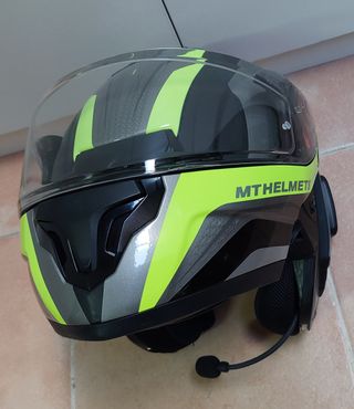 3 CASCOS CON INTERCOMUNICADORES Bluetooth