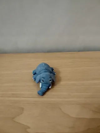 Lote 4 Elefantes goma Schleich. Únicos colección.