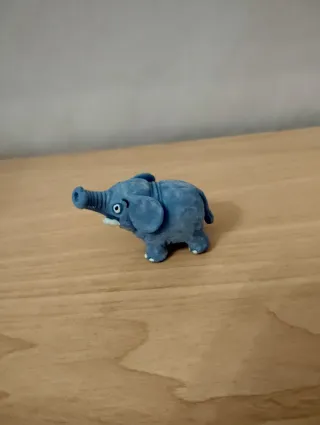 Lote 4 Elefantes goma Schleich. Únicos colección.