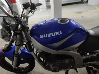 Suzuki GS500 2002 (A2) Azul y Plata