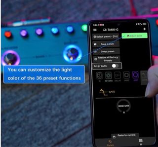 M-VAVE TANK-G V2 Pedal Multiefectos Guitarra Digit