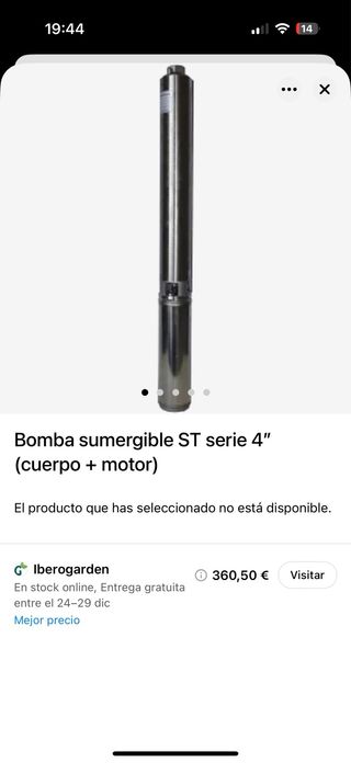 Bomba Sumergible Prinze ST-3520