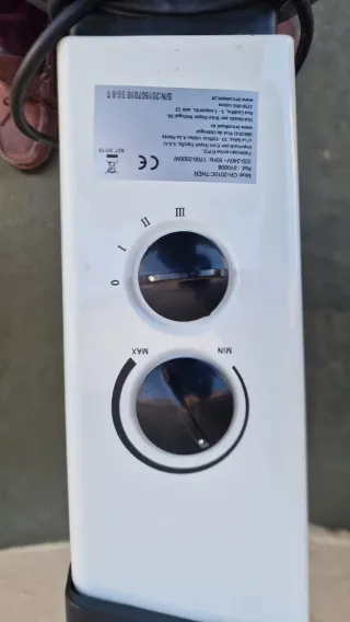 Calefactor 2000W sin estrenar