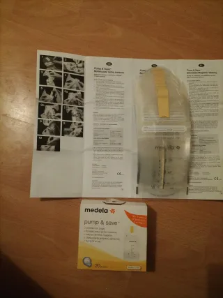 Lote Sacaleches Medela Swing Eléctrico + bolsas co