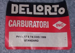 Muelle Carburador Dellorto 17.5mm PHVA-TS 1389
