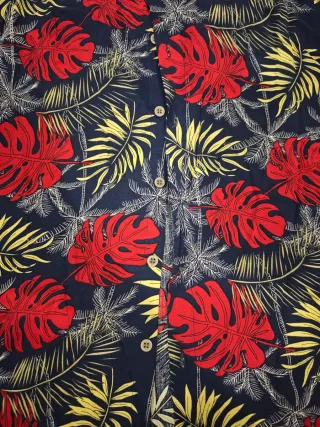 Camisa Verano Estampada Hombre