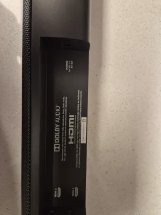 Barra de Sonido JBL con Subwoofer Negro