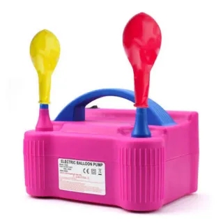 Hinchador Eléctrico de Globos Rosa