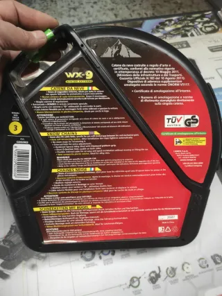 Catene da Neve WX-9 Gr.3 9mm