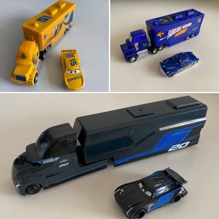 Lote 3 camiones y coches Cars