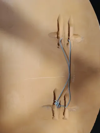 Palmatoria cerámica ángeles terracota