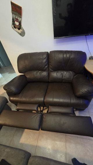 Sofá de 2 plazas reclinable