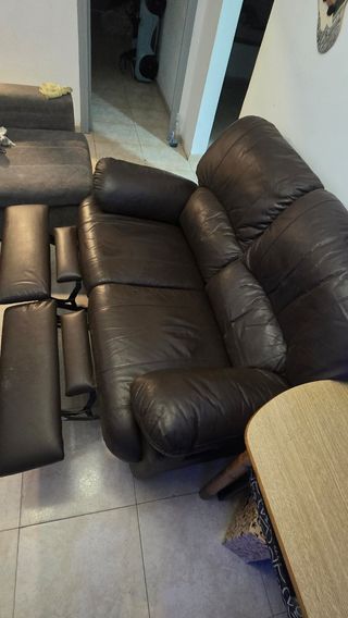 Sofá de 2 plazas reclinable