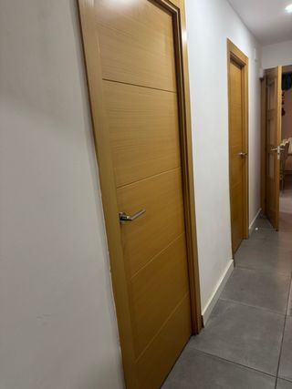 Puertas macizas de madera