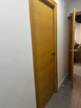 Puertas macizas de madera