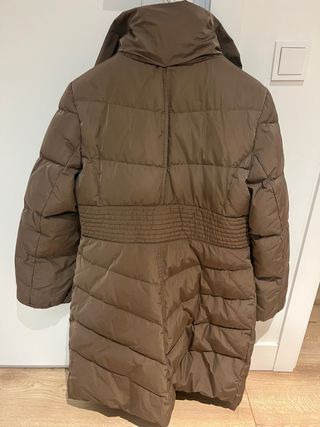 Abrigo Armani Collezioni Marrón verdoso Talla 48 M