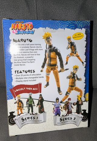 Figura de acción de ALTA calidad Naruto Toynami