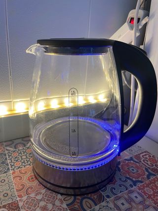 Hervidor de agua de cristal 1.8L