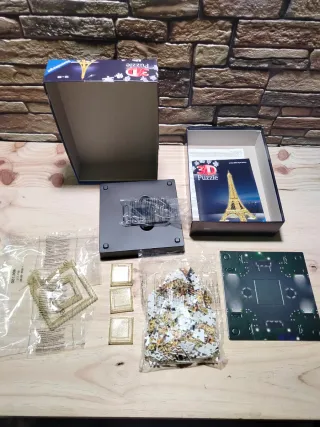 RAVENSBURGER Puzzle 3D Torre Eiffel con luces LED