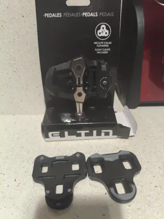 Pedales carretera Eltin compatibles LOOK KEO 2 Aut