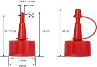 10 Botellas Plástico HDPE 100ml Octopus