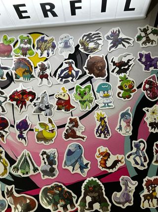 300 Pegatinas Pokemon Vinilo Todas Generaciones