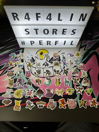 300 Pegatinas Pokemon Vinilo Todas Generaciones