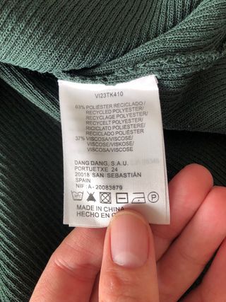 Vestido largo Indi & Cold verde