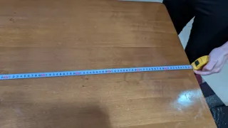 Regalo hoy Mesa de madera marrón