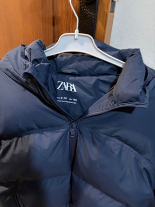 Chaqueta ZARA niño azul talla 9-10
