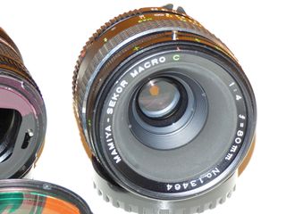 Mamiya Sekor Macro 80mm f/4 + Adaptador Nikon F