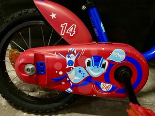 Bicicleta infantil 14 con casco