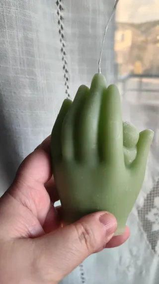 Vela Mano de Dios Bebé