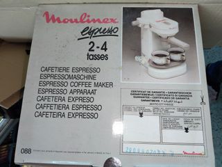 Moulinex Expresso Cafetera 2-4 tazas