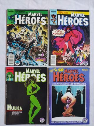 Cómic Marvel Héroes COMPLETA + 30 extras (Forum)