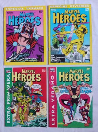 Cómic Marvel Héroes COMPLETA + 30 extras (Forum)