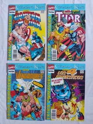 Cómic Marvel Héroes COMPLETA + 30 extras (Forum)