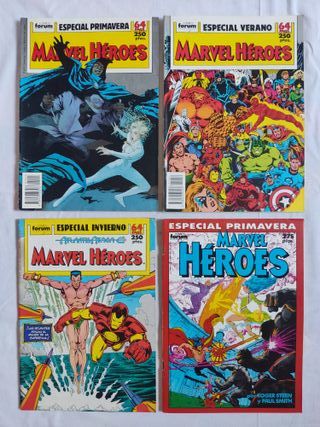 Cómic Marvel Héroes COMPLETA + 30 extras (Forum)