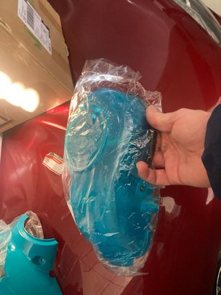 Tapa Ventilador Yamaha Jog Azul