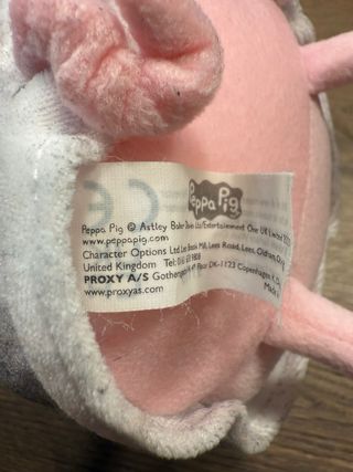 Peluches Peppa Pig (3 unidades)