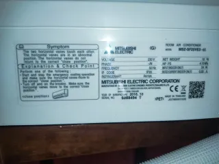 Unidad interior Mitsubishi Electric MSZ-SF25VE3
