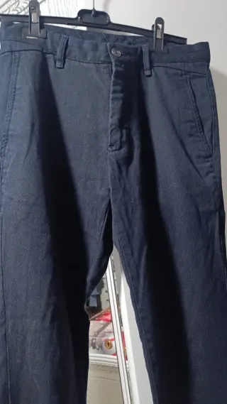 Pantalón Zara azul mujer