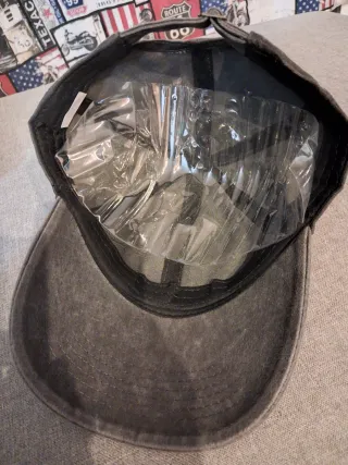 Gorra Gibson USA dos colores una gris y una azulad