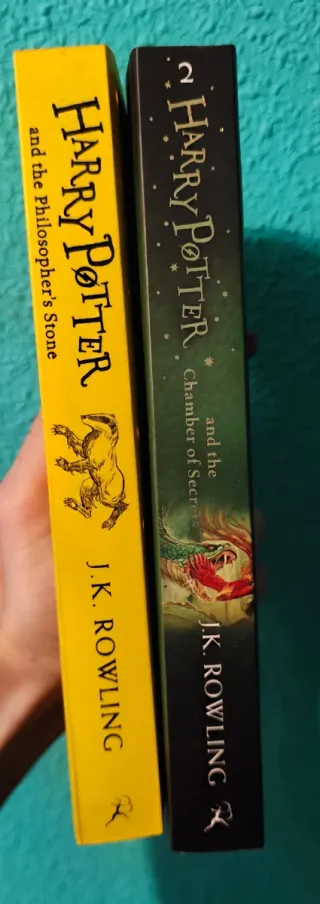 HARRY POTTER 1 Y 2 (en inglés)