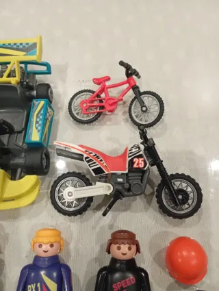Playmobil: Vehículos y Pilotos Motor
