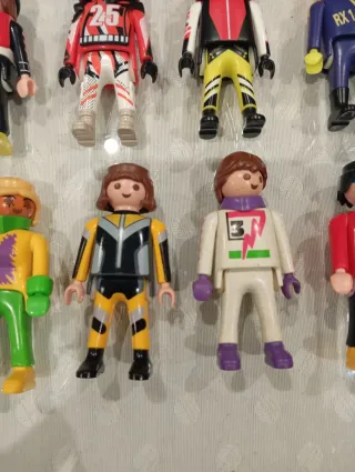 Playmobil: Vehículos y Pilotos Motor