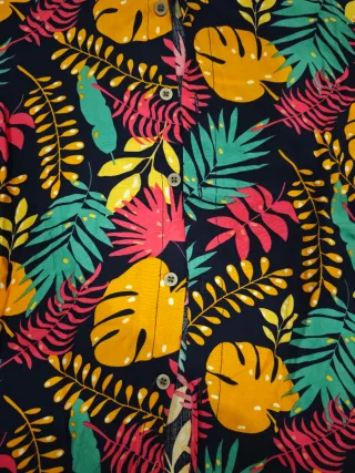 Camisa Verano Estampada Hombre