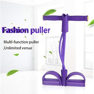 Bandas de Resistencia 4 Cuerdas de extracción elástica para ejercitantes Bandas de Resistencia al Vientre Set Home Gym Capacitación Deportiva Banda elástica para Equipos de Fitness 66